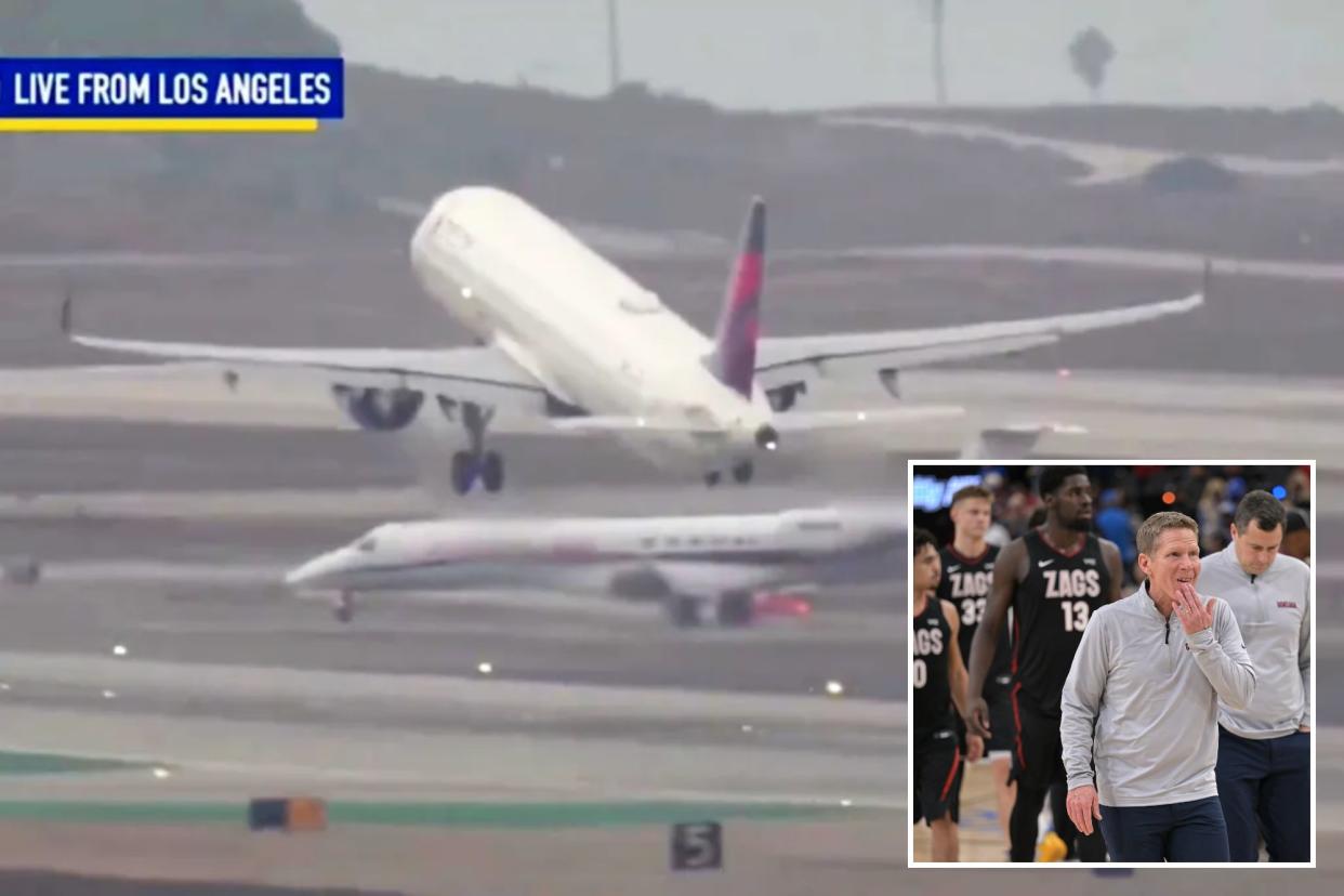 Gonzaga basketball plane