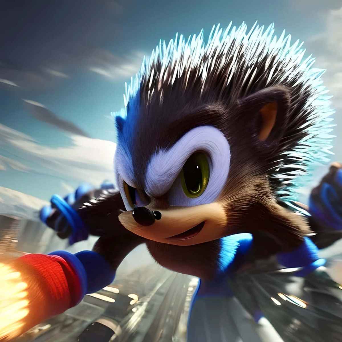 Sonic the hedgehog